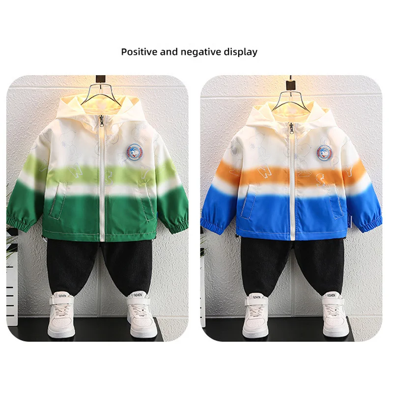 

Kawaii Snoopy куртка для мальчиков на весну осень детская подходящая цветная Милая мультяшная куртка для девочек топ для маленьких девочек подарок для девочек