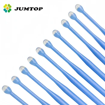 JUMTOP 10Pcs Dental Adhesive Tip Applicator for Tooth Crown Porcelain Veneer Disposable Dentistry Materials Brush 1