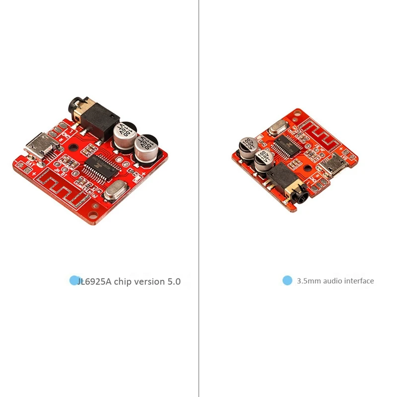 

Плата аудиоприемника Bluetooth 4,0 4,1 4,2 5,0 MP3 Беспроводная стерео музыкальный модуль 3,7-5 В