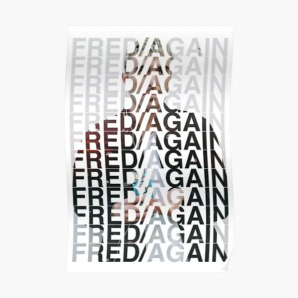 

Плакат с рисунком Фреда снова, украшение для комнаты, настенная живопись, винтажный декор, искусство, смешная домашняя роспись, Современная роспись без рамки