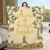 Children's Blanket Anne Of Green Gables Decorative Blankets for Sofa Blanket Bed Fluffy Soft Blankets & Throw King Size Cobija 1