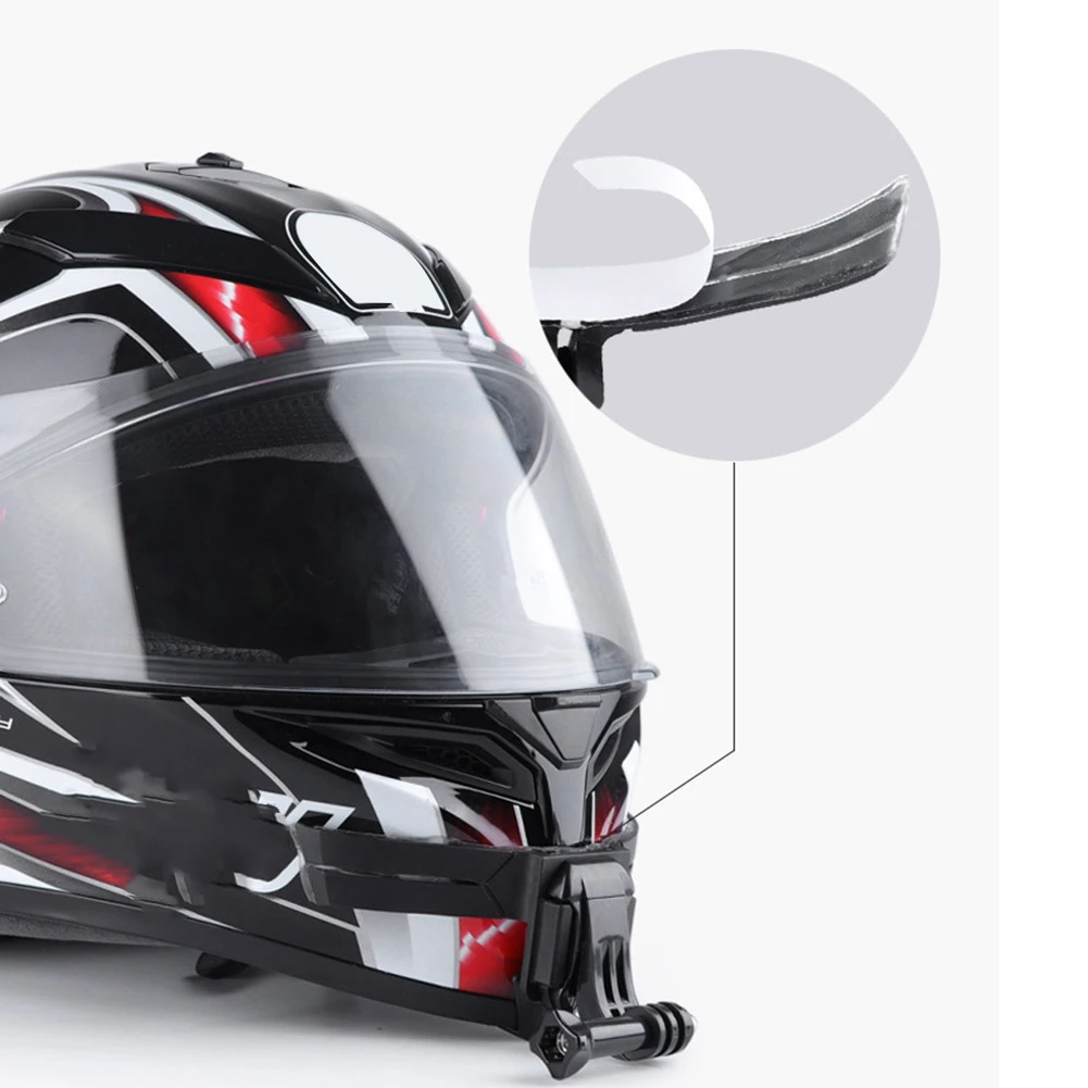 Motorcycle Helmet Chin Stand Mount Holder For GoPro Hero 10 9 8 7 Action Camera Accessory
