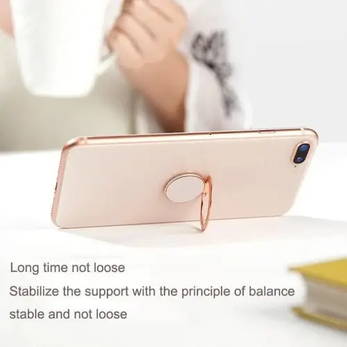 Extremely Thin Luxury Metal Mobile Phone Socket Holder Universal Telephone Magnetic Car Bracket Stand Accessories Finger Ring - Image 6