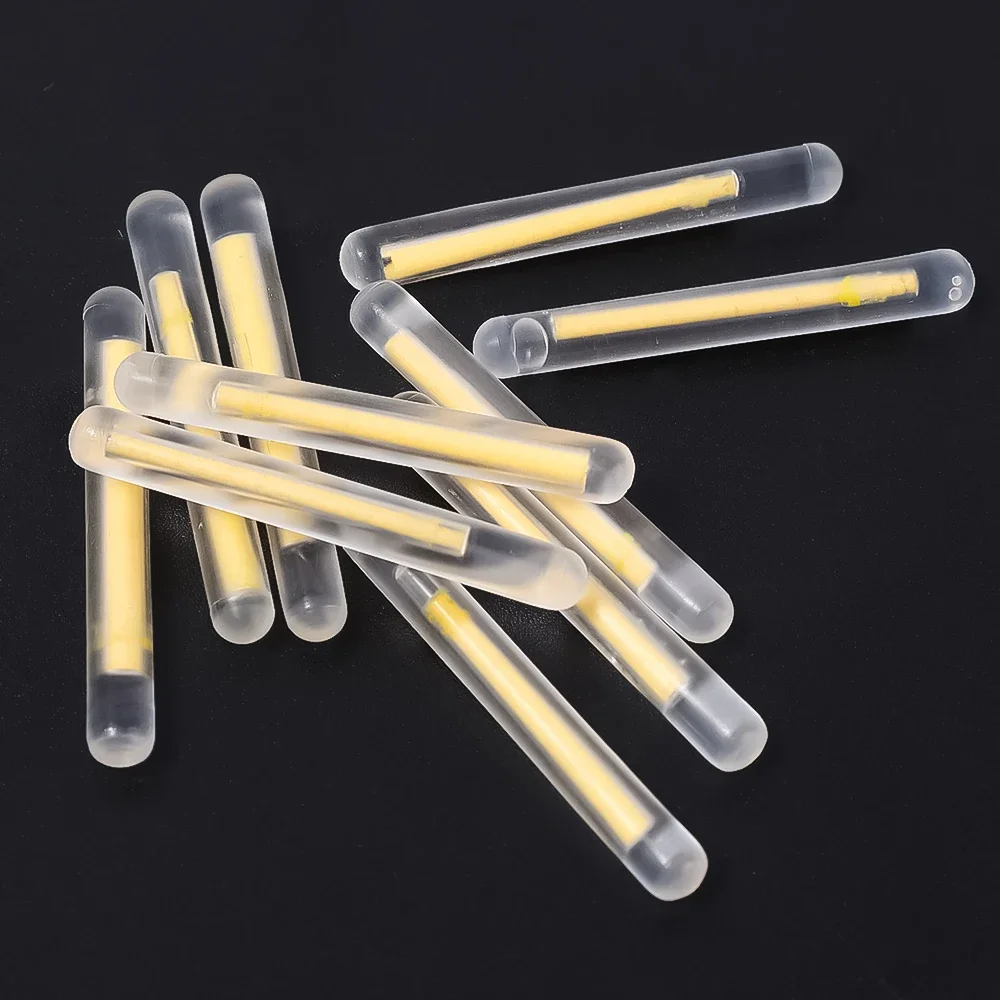 50/100 Stück Glühwürmchen fluor zierende Leucht stab Licht Angeln Float Rod Lichter dunkle Leucht stab nützliche Angeln fluor zierende Leucht stab – Detail 8