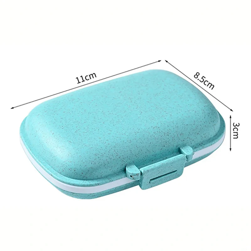 8 Grids Pills Box Travel Organizer Tablet Storage Container Weekly Drug Boxes Portable Pills Organizer Case Earring Candy Boxs