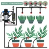 60W Self-Priming Pump 110-240V Power Supply 8 Adjustable Drip Head DIY Irrigation System for Efficient Plant Growth Water Saving 5