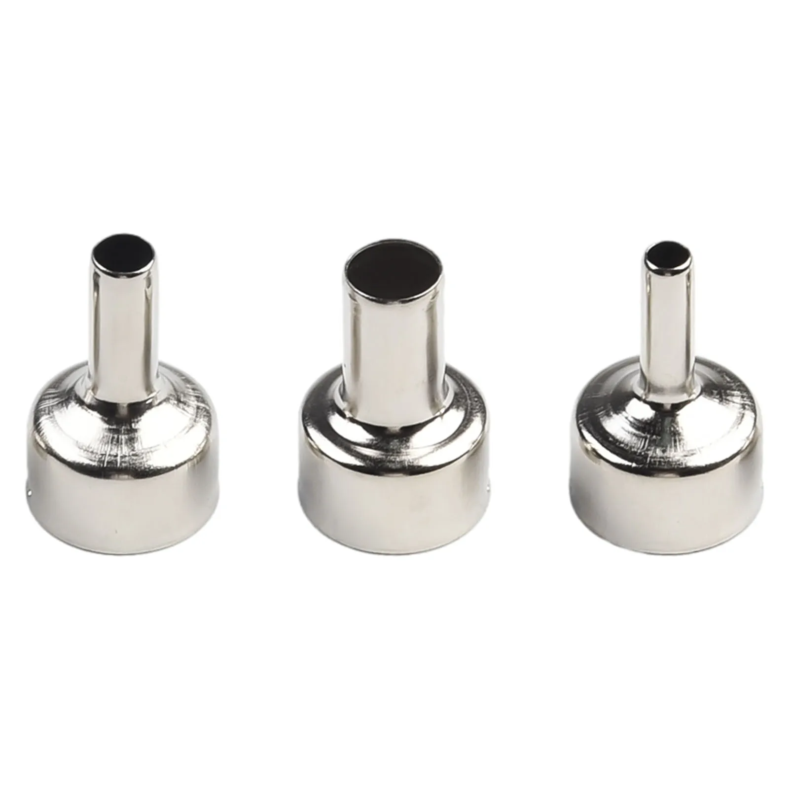 6pcs Hot Air Nozzle Welding Nozzle Heat Resistant Stainless Steel Desoldering Station Smd Soldering Heat Nozzles Soldering Tools