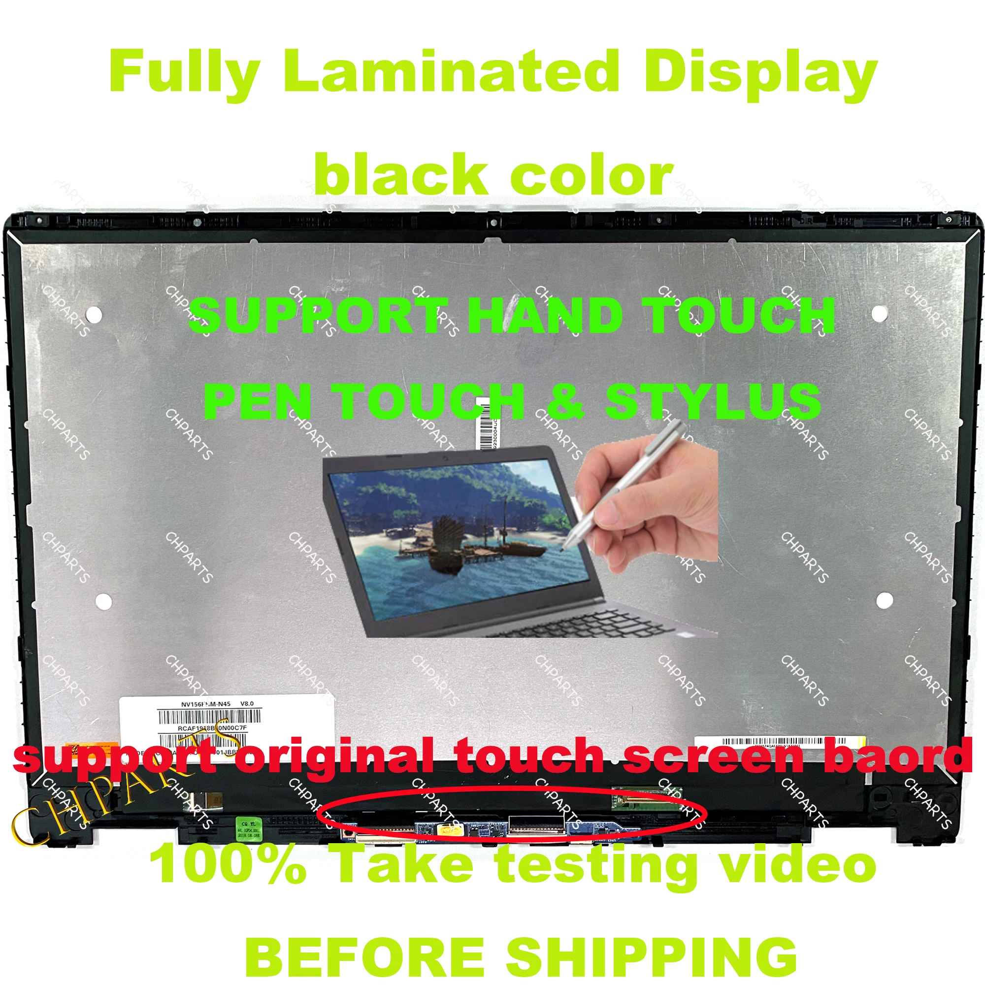 NUOVO pannello schermo LCD da 15,6 pollici sostutivo con NUOVO pannello schermo LCD da 15,6 pollici sostutivo con