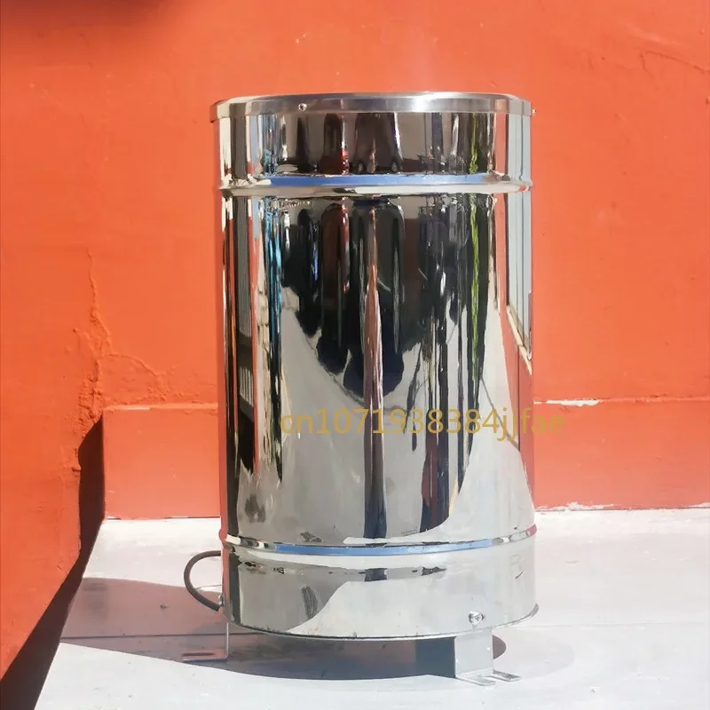 Indicador De Lluvia Cubo Basculante Acero Inoxidable, Salida Pulso Rs485