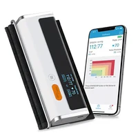 Wireless Bluetooth Blood Pressure Monitor With ECG Function Automatic Digital BP Machine Heart Rate Pulse EKG Support USB Charge 1