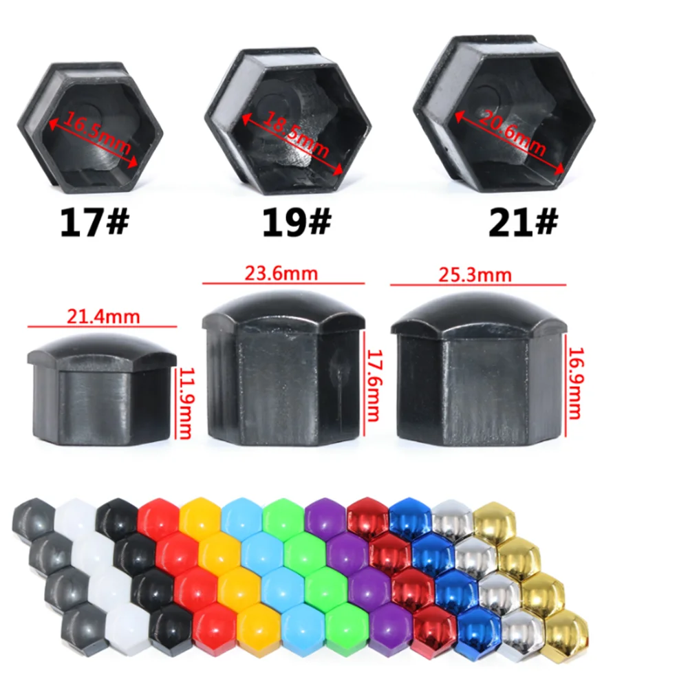 

17 19 21MM car Tire Screw Cap for odge ram charger journey challenger caliber caravan