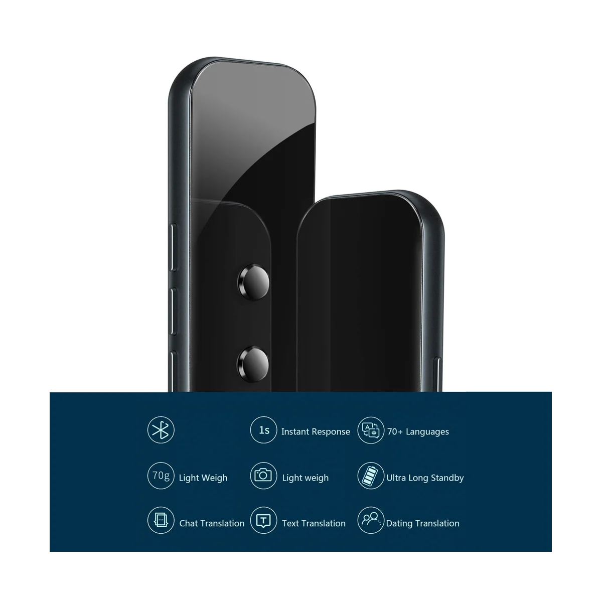 Portable 137 Languages Smart Instant Voice Text APP Photograph Translaty Language