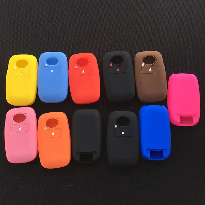 

silicone car key cover case shell For Toyota RAIZE For Daihatsu Rocky 2button key cover case Car Accessories