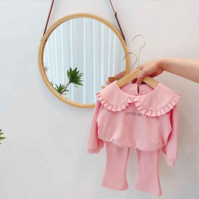 

New Baby Kids Clothes Pants Set Children 2pcs for 1-7ys Fashion Sport Outfits Loungewear Casual Pullover Tracksuit