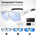 Clear-Cyan Blue