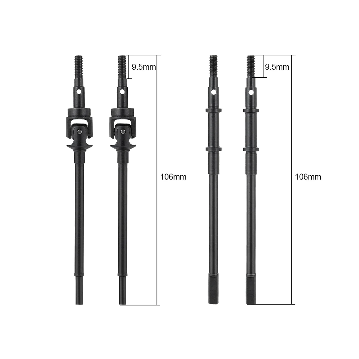 ö ݼ   ĸ   CVD, Axial SCX10 II 90046 1/10 RC ũѷ ڵ AR44  ׷̵ ǰ