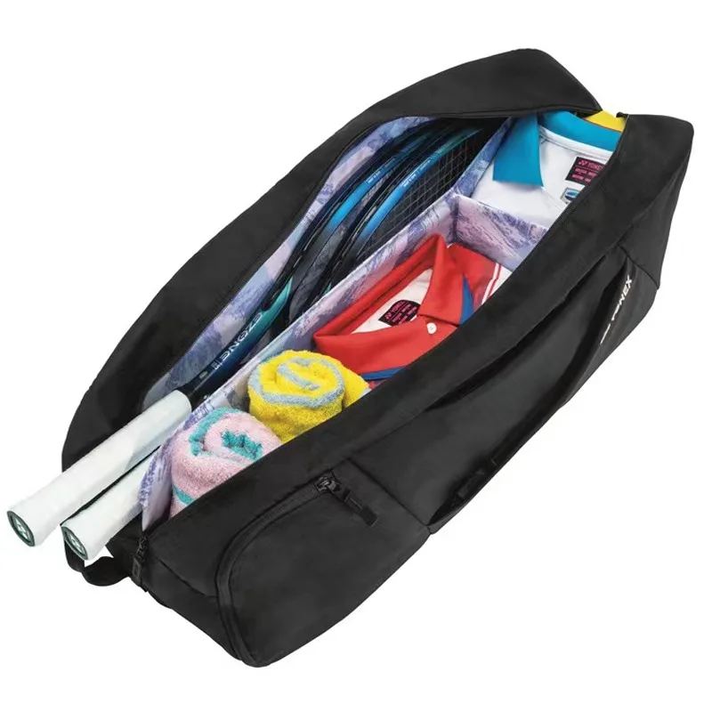 YONEX High-quality Badminton Racket Sports Bag Large Tennis Racket Backpack Large Capacity Can Hold 8 Rackets Shoe Partitions 5