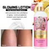 AILKE AHA Organic Skin Glowing Set, Whitening Lotion, Reduce Dark Spots, Clarify, Cleaning, Moisturizing, for All Skin Types 4