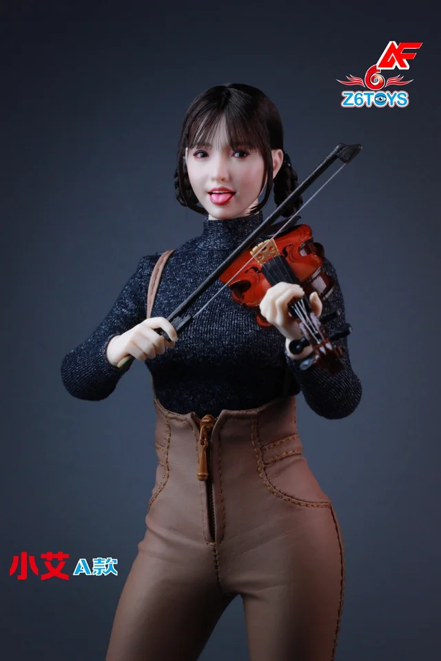 Z6TOYS ZC017 1/6 Scale Naughty Expression Eyes Movable Girl Head