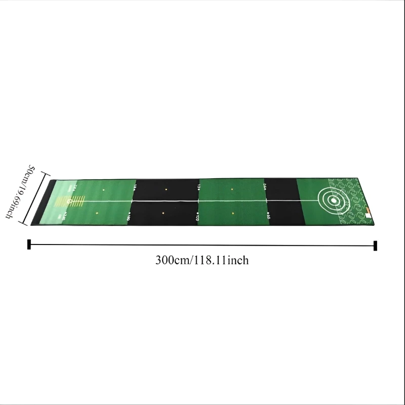 Golf Putting Green Mat 50X300CM Indoor Outdoor Equipment For Home Office Mini Training Practice golf putting mat