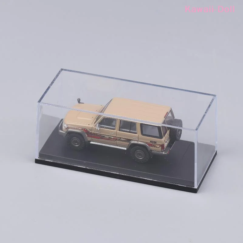 [DO]1/5Pcs 미니 GT 1/64 다이캐스트 모델 자동차 디스플레이 케이스용 커버가 있는 아크릴 보관 정리함 먼지 방지 쇼케이스 [DO]