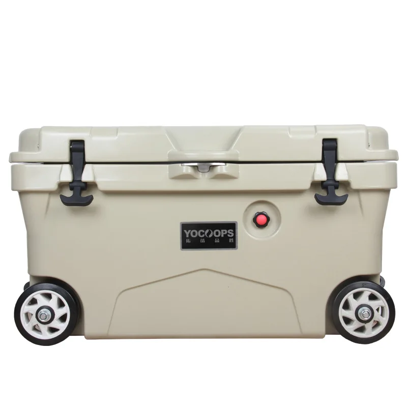 

Youku Pinsheng Rotational Molding Process 35-120L Outdoor Refrigerator Thickened All PU Camping Cold Insulator