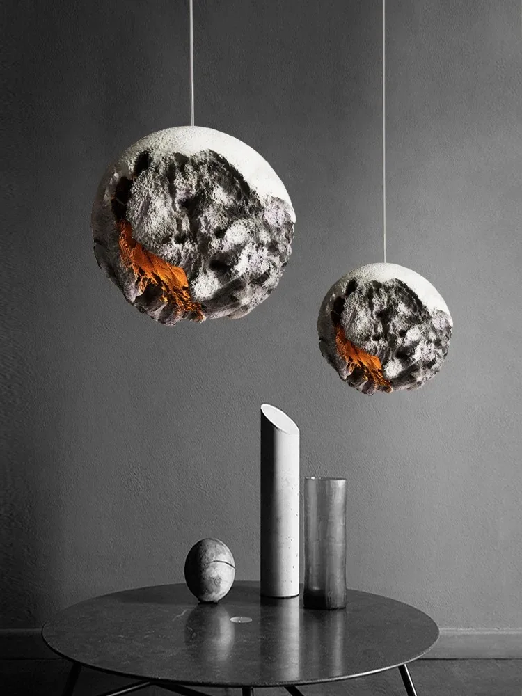 

2023 Moon Chandelier Modern Creative Hanging Lamp Living Room Bedside Pendant Light for Home Decoration Lusters Bar Counter Shop