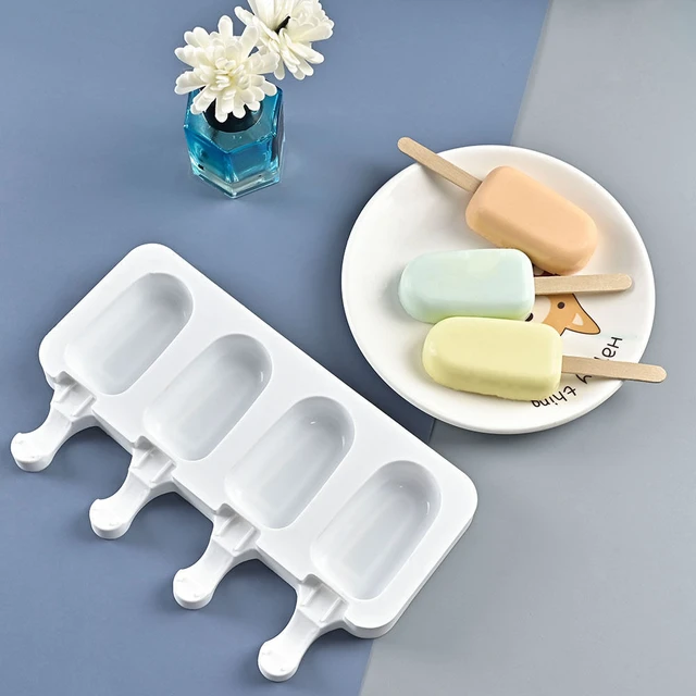 Ice Cream Making Mold Tray Silicone Ice Pop Popsicle Molds - China Popsicle  Molds and Ice Cream Mold price