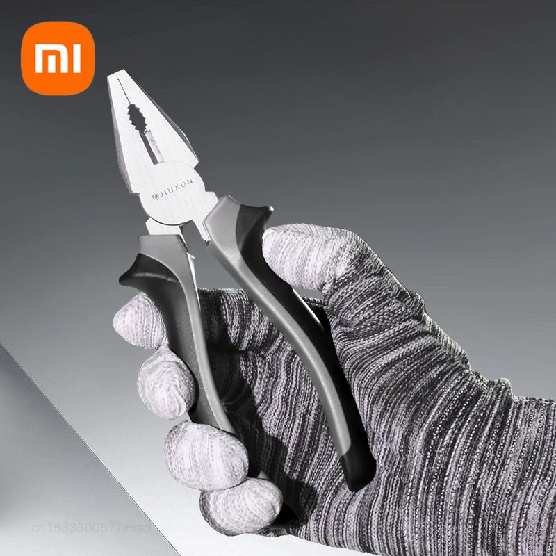 Клещи Xiaomi Jiuxun, бытовые многофункциональные плоскогубцы с заостренным носом, клещи для стальной проволоки, специализированное оборудование, портативные мини-инструменты