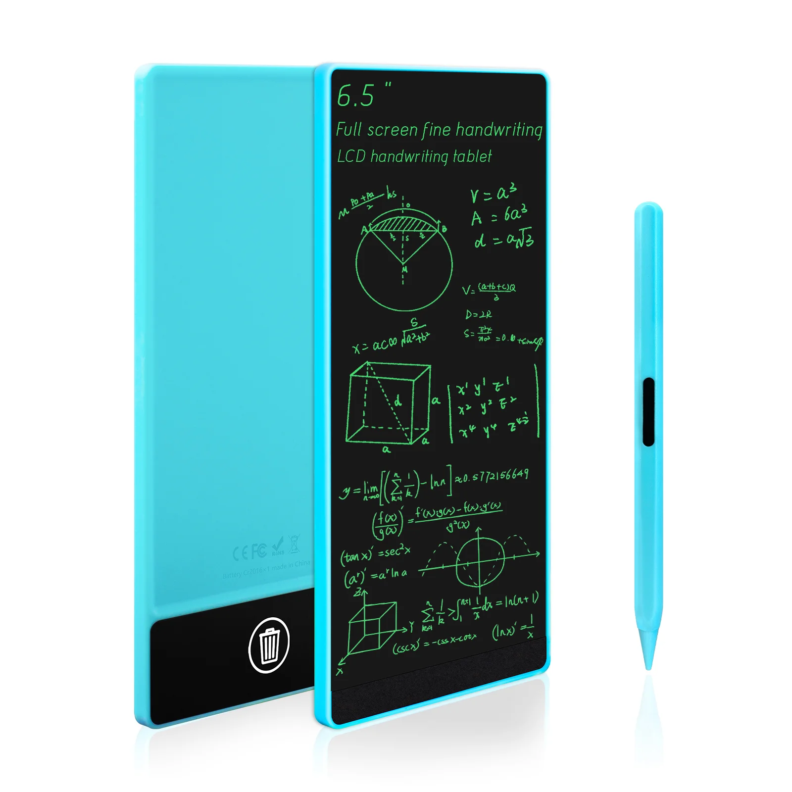 6.5-inch Full Screen Superfine Handwriting LCD Writing Tablet Meeting Content Magnetic Sketch Pad Liquid Crystal Drawings Board 3