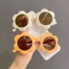 New Sun Flower Kids Sunglasses UV400 for Boy Girls Toddler Lovely Baby Sun Glasses Round Cute Children Outdoor Eyewear