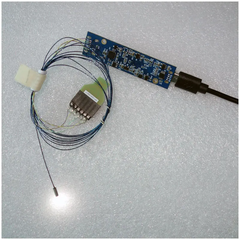 USB 내시경 카메라 모듈 광각 105 도 OCHFA10, 의료 비디오 시각 신장경, 내시경, 내시경, Φ2mm 0.5MP