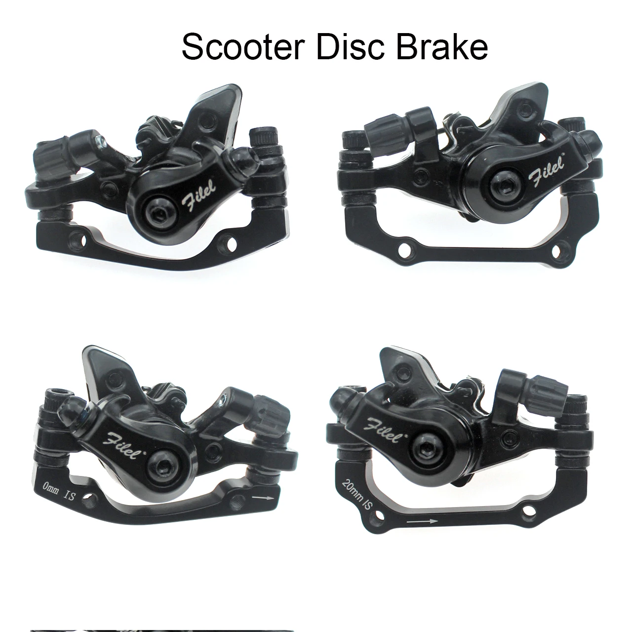 Freno A Disco Idraulico Per Scooter Elettrico Kugoo M4 / M4 Pro - Kit Di Montaggio, Maggiore Sicurezza E Precisione - Foto 3