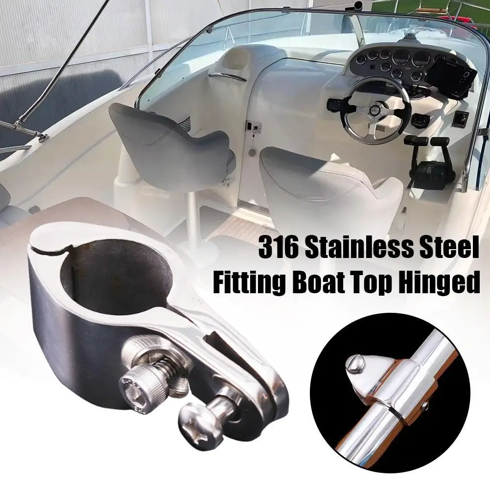 

Silver Boat Marine Yacht Hardware Fittings Jaw Slide High Quality 30MM/32MM Hinged 316 Stainless Steel