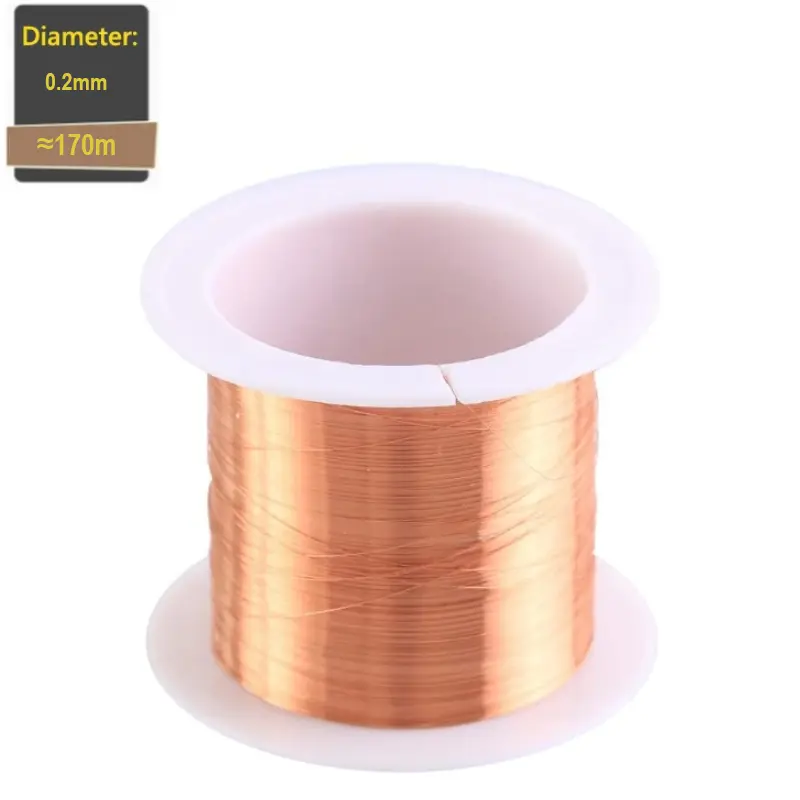 1-3Rolls 50g Copper Wire 0.1~1.5mm Cable Copper Wire Magnet Wire copper lacquer wire Enameled Copper Winding Wire - Image 9