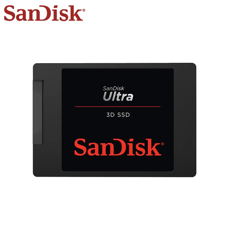 SanDisk Ultra 3D SSD, 노트북 및 데스크탑 PC용 내장 솔리드 스테이트 드라이브, 500GB, 1TB, 2TB