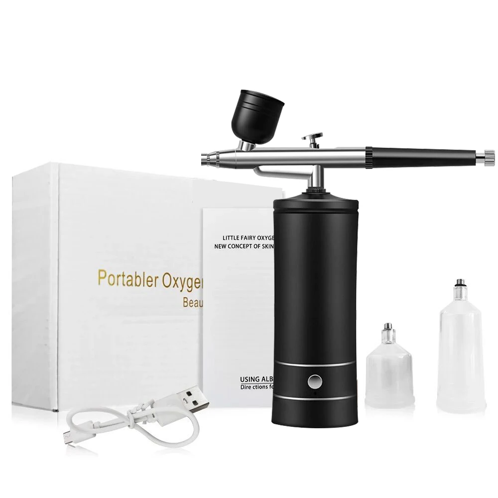 With Compressor Portable Airbrush For Nails Cake Painting Airbrush Nail Art Paint Air Brush Kit With Compressor