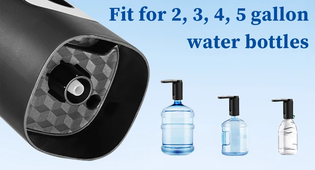 Pompa Elettrica Per Bottiglie D'Acqua Retoo - Distributore Automatico USB Ricaricabile Per Casa E Ufficio - Foto 12