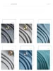 Soundproof Grey Blackout Curtains Noise Reduction Thermal Insulation Chenille Thickened Heavy Curtains for Bedroom Living Room 5