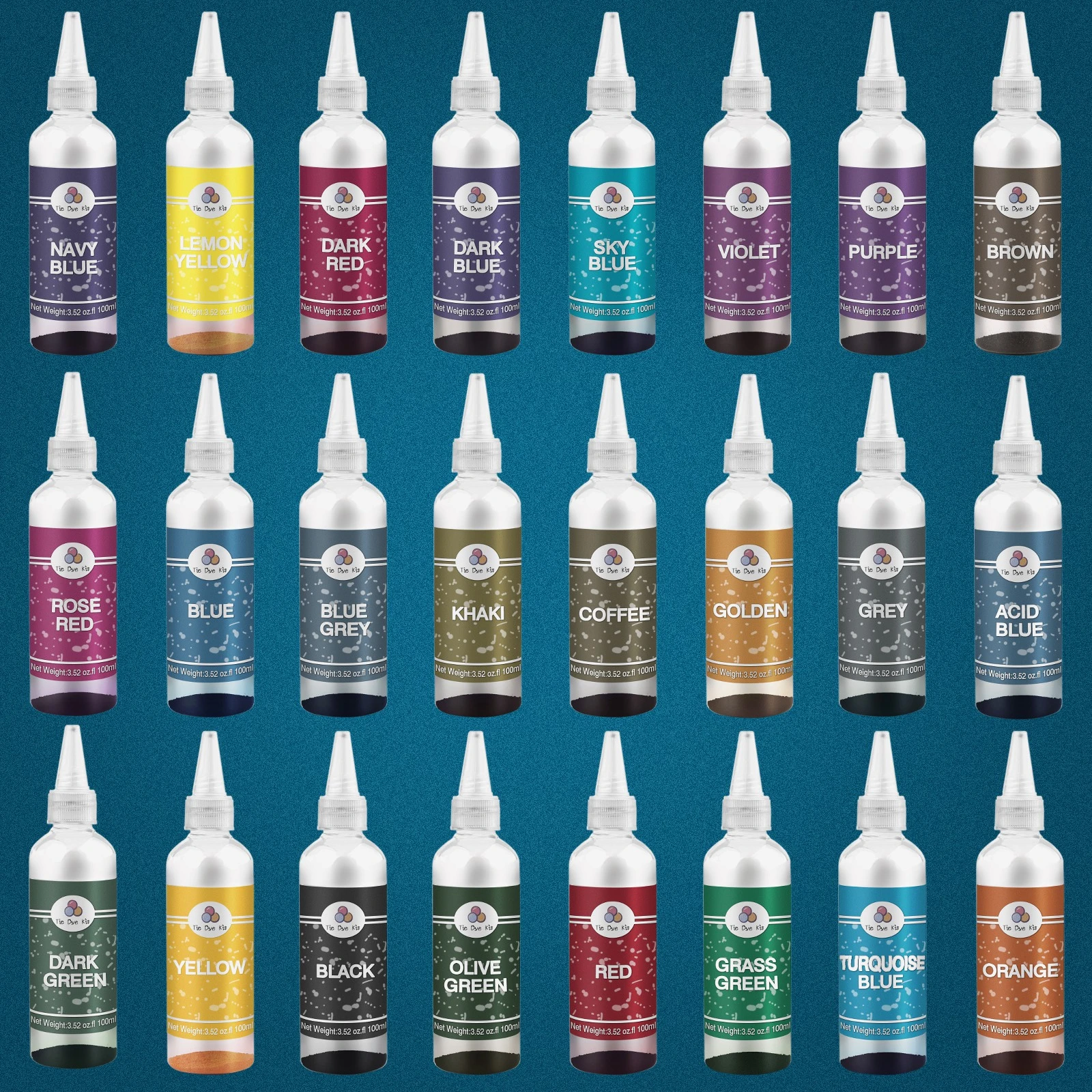 2g100ml Dye Fabric Dyes Textile Dyeing Diy Garment Tie Dyeing Cotton