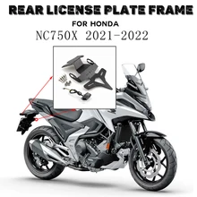  MTKRACING For HONDA NC750X NC750S NC 750S NC 750X 2021-2022 License Plate Holder Rear Tail Frame Fender Eliminator Bracket Kit 