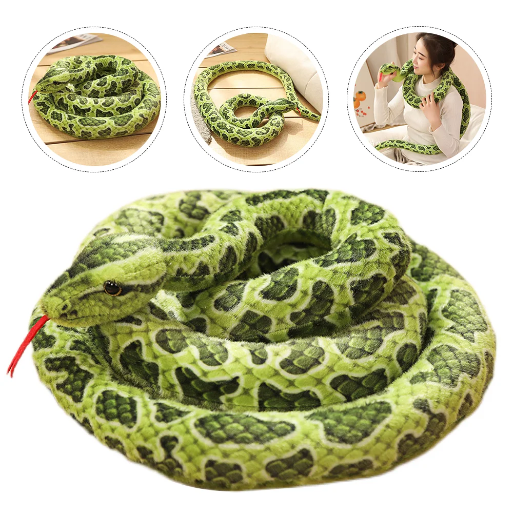 Prank Snake Model Plush Snake Model Halloween Snake Model Stuffed Snake Fake Snake Prop