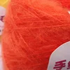 Retail 100g/ball Worsted Soft Thin Mohair Yarn Plush Wool Cashmere Yarn Hand Knitting Crochet Thread DIY Shawl Scarf Yarn JN001 3