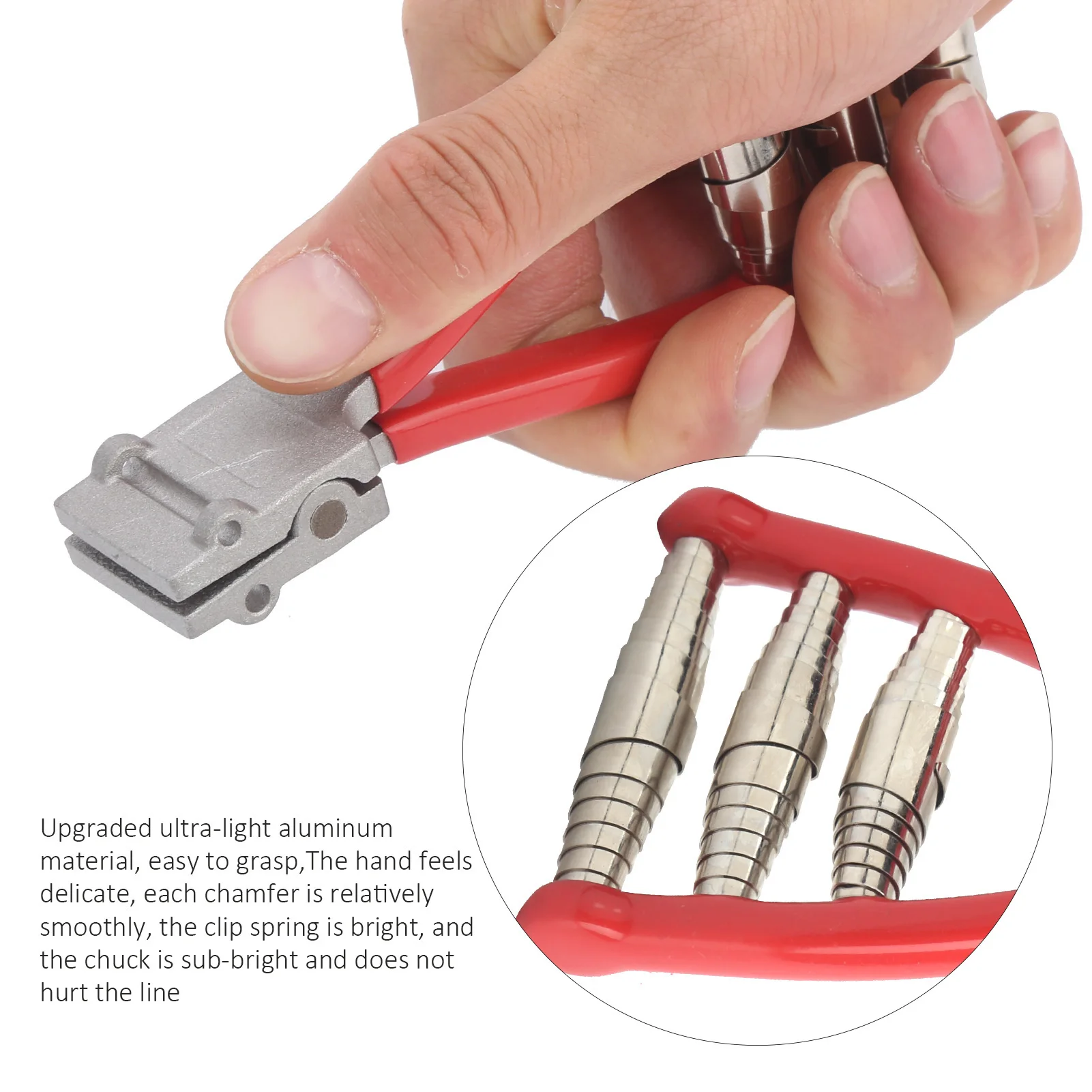 Badminton Racket Starting Stringing Clamp Tennis Racket 3 Spring Starter Stringing Tool