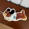Cartoon Hand Towel Cute Fruit Kitchen Towels Absorbent Hanging Towel Kitchen Cleaning Cloth Quickly Dry Hand Towel for Bathroom 4