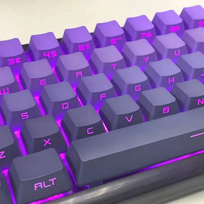 oem do gradiente roxo pbt do rgb