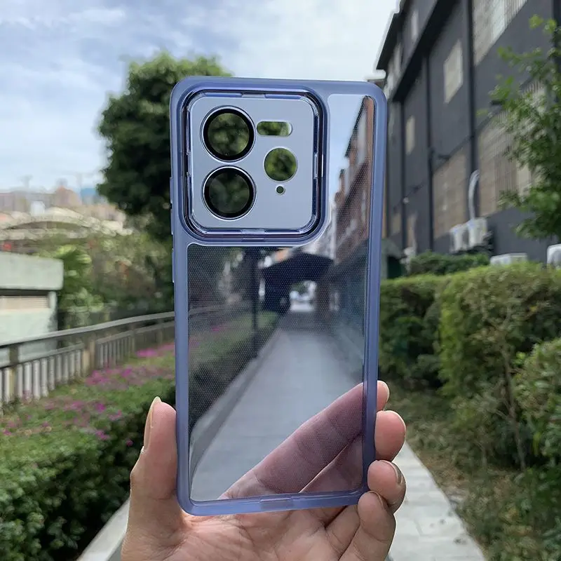 Transparent Magnetic TPU Silicone Shockproof Bumper Case