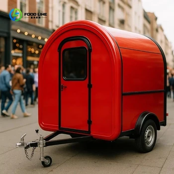 Rimorchio alimentare personalizzato USA per camion di ristorazione concessione di attrezzature con cucina completa del ristorante