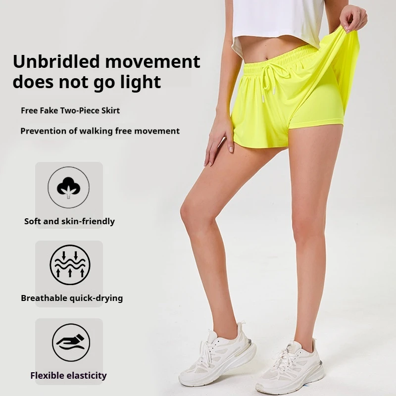 Athletic Shorts Women Gym Yoga Workout Running Tennis Comfy Skort Casual Parent-child Dress Short Skirt Children's Girls Pants sports shorts running shorts yoga shorts workout shorts