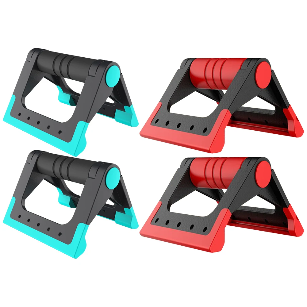 1 Pair Foldable Push Up Stands Non-Slip Fitness Stand Strength Training Equipment Push Up Handles for Men Women